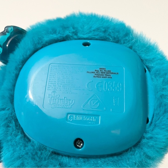 Hasbro Furby Connect Teal Blue 2016 Tested Works Furby With Mask - Picture 14 of 17